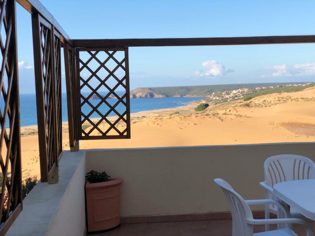 Torre Dei Corsari Mit Aussicht Auf Meer Und Dune Buitenkant foto